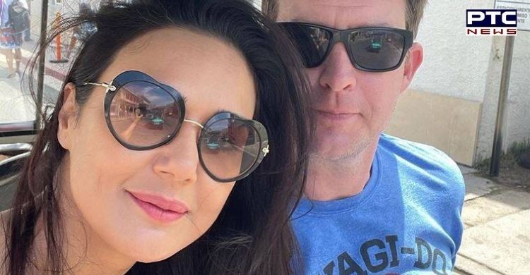 Preity Zinta shares first pic with newborn baby, says I’m loving it