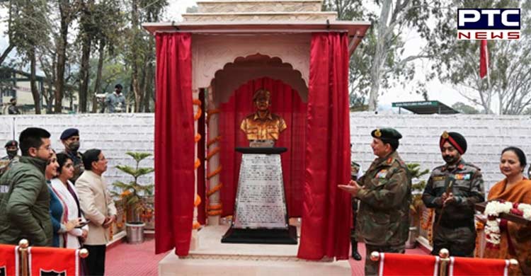 Himachal Pradesh: Kargil War hero Capt Vikram Batra's bust unveiled at Palampur Military Station