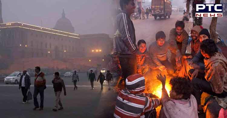 Cold wave grips Delhi, homeless take refuge in night shelters