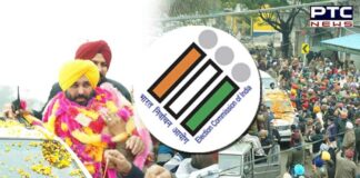 Punjab elections 2022: AAP's Bhagwant Mann violates Covid norms at Sangrur campaign, gets notice