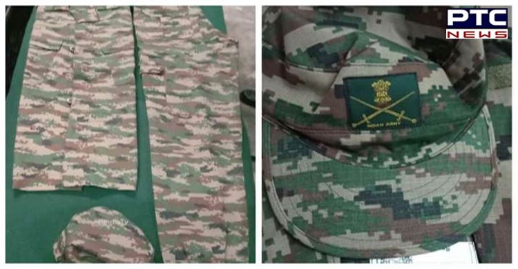 Army displays new combat uniform for first time