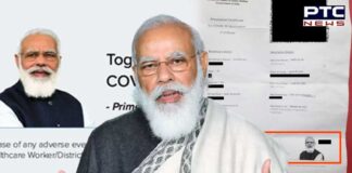 PM Modi's photo removed from vaccination certificates in 5 poll-bound states