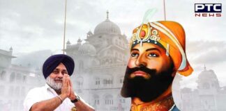 Sukhbir Singh Badal extends greetings on Prakash Parv of Guru Gobind Singh