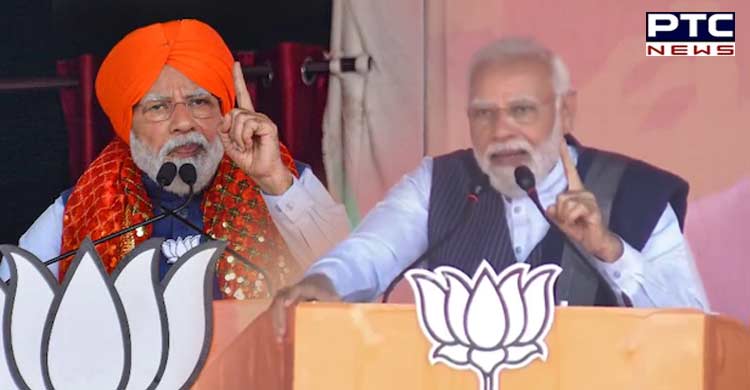 BJP govt followed footsteps of Sant Ravidas, says PM Narendra Modi at Pathankot rally