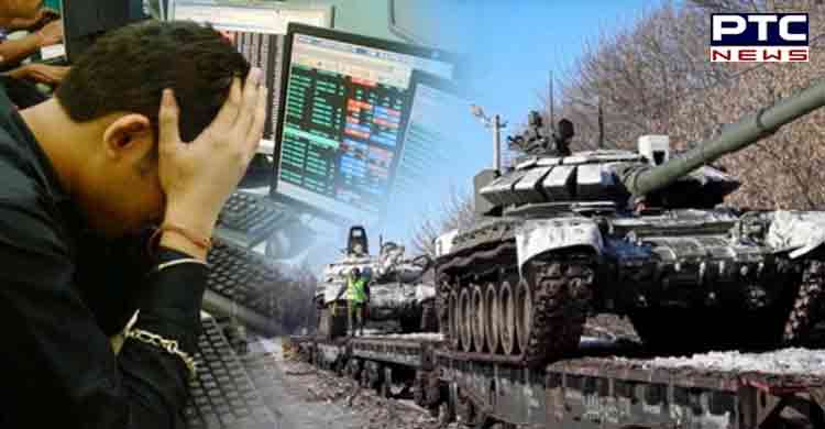 Sensex crashes as Russia declares war against Ukraine