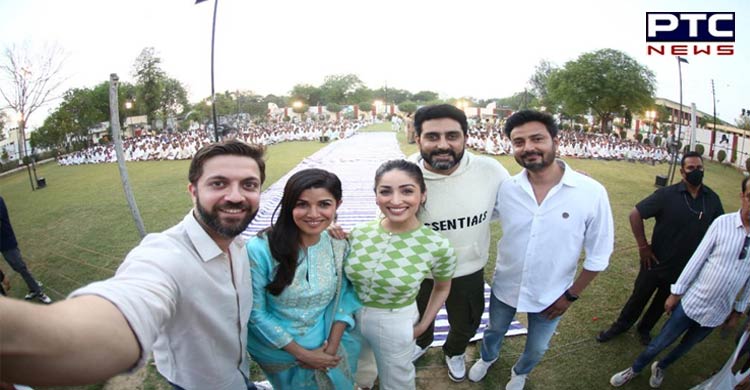 Abhishek Bachchan creates history by screening 'Dasvi' first time in Agra Central Jail
