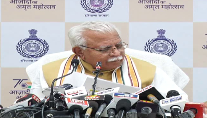 4 फेज में 30 लाख 6 हजार लोगों का डाटा हुआ अपलोड, 1 लाख से अधिक परिवारों की आय 80 हजार से नीचे: सीएम मनोहर