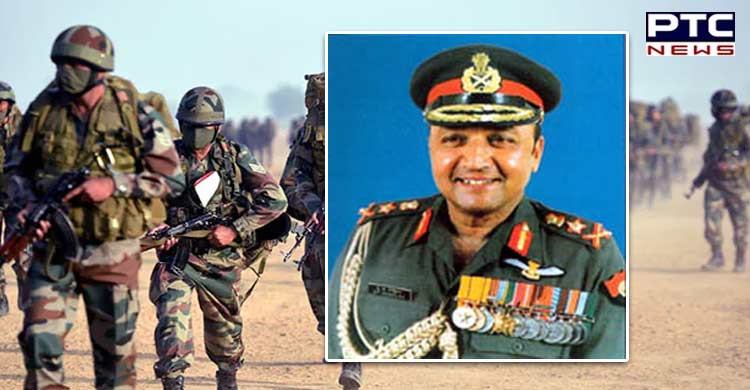 Ex-Indian Army chief Gen SF Rodrigues dies aged 88
