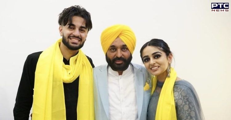 Punjab CM Bhagwant Mann's kids came from US to attend oath ceremony