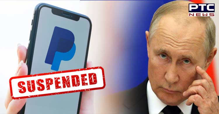Paypal extends support to Ukraine, suspends services in Russia over military aggression