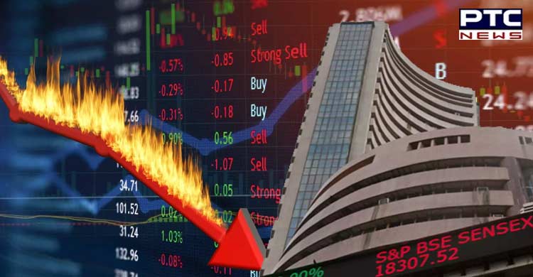Indian stocks dip for third straight day; Sensex sinks 769 points