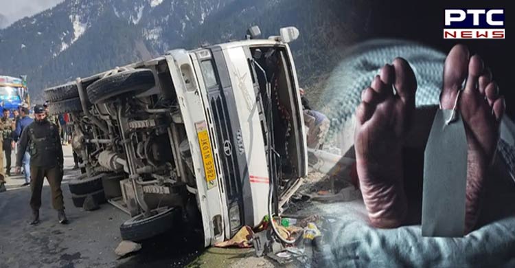 Jammu and Kashmir: Two tourists killed, several injured in an accident