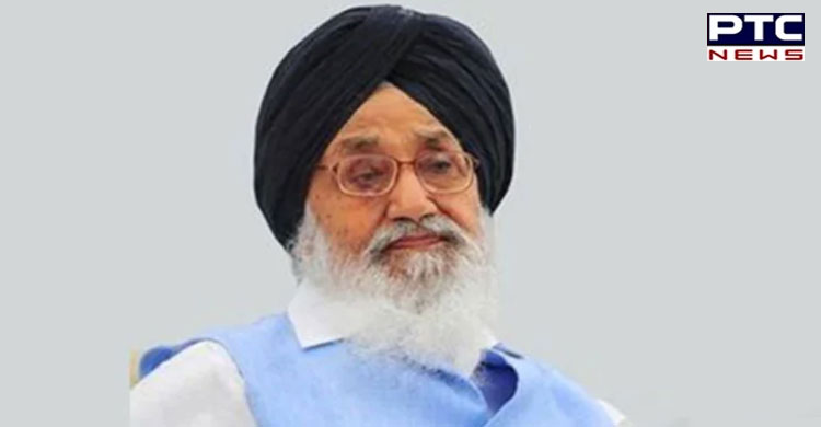 Shiromani Akali Dal patron Parkash Singh Badal