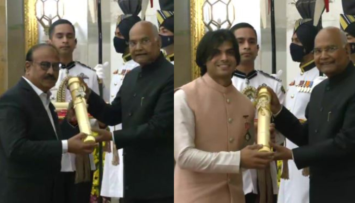 Padma Awards 2022: एला दंपति को पद्म भूषण अवॉर्ड, नीरज चोपड़ा को पद्म श्री से नवाजा,  देखें विजेताओं की पूरी सूची