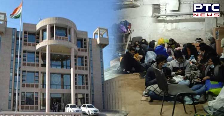 ਯੂਕਰੇਨ ਵਿੱਚ ਭਾਰਤੀ ਸਫ਼ਾਰਤਖਾਨੇ ਦੀ ਭਾਰਤੀਆਂ ਨੂੰ ਸਲਾਹ ਕਿਹਾ 'ਤੁਰੰਤ ਕੀਵ ਛੱਡੋ'