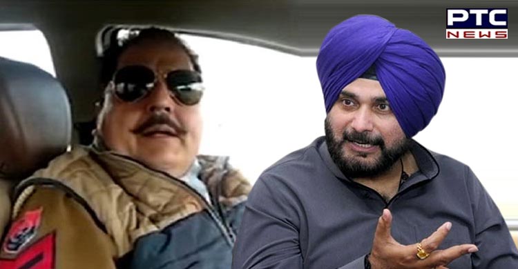 ਨਵਜੋਤ ਸਿੱਧੂ ਨੂੰ ਲਲਕਾਰਨ ਵਾਲਾ ਪੁਲਿਸ ਮੁਲਾਜ਼ਮ ਉਤੇ ਪੁਲਿਸ ਨੇ ਕੱਸਿਆ ਸ਼ਿਕੰਜਾ