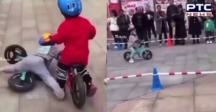 Viral Video : ਬੱਚੇ ਦੀ ਡਿੱਗ ਕੇ ਫਿਰ ਤੋਂ ਖੜ੍ਹੇ ਹੋ ਲੜਨ ਦੀ ਹਿੰਮਤ ਦੇਖ ਦਿਲ ਹੋ ਜਾਵੇਗਾ ਖੁਸ਼