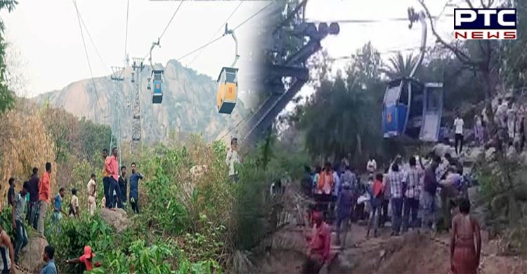 Cable-car mishap: One dead and 48 trapped in Jharkhand, rescue operation underway