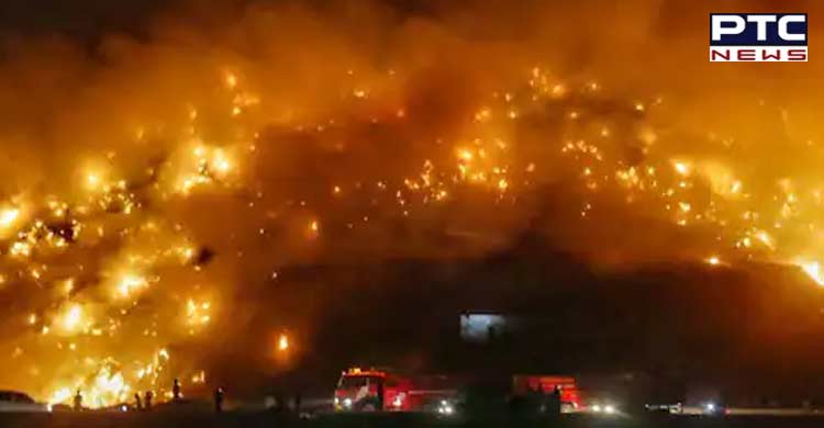 Delhiites suffer breathing problems after fire at Bhalswa landfill