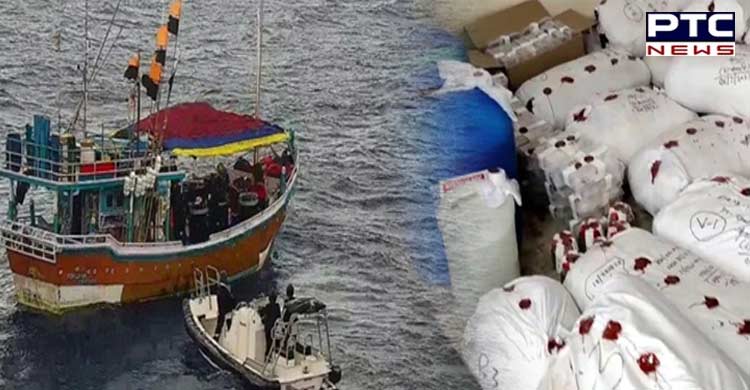 Pakistani boat apprehended in Gujarat; heroin worth Rs 280 crore seized