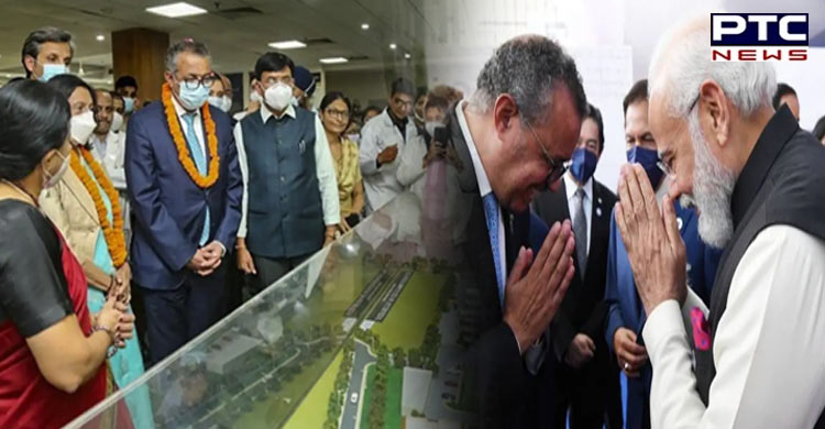 PM Modi lays stone of WHO Global Centre for Traditional Medicine in Gujarat's Jamnagar