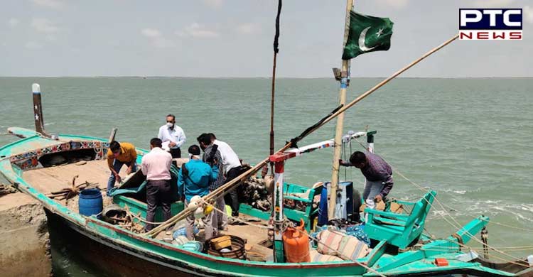 BSF seizes Pakistani fishing boat Gujarat's Kutch 