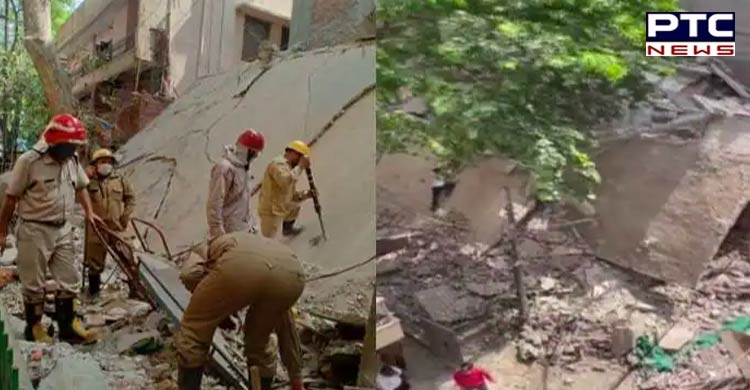 Under-construction building in Delhi's Satya Niketan collapses, 5 rescued, 2 killed