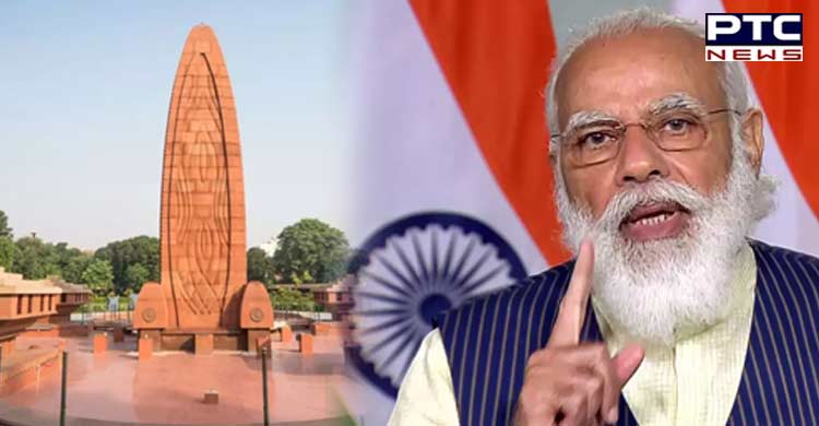 PM Modi pays tributes to martyrs of Jallianwala Bagh massacre