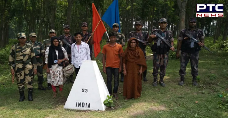BSF hands over 4 Bangladeshi nationals to BGB as 'goodwill gesture'