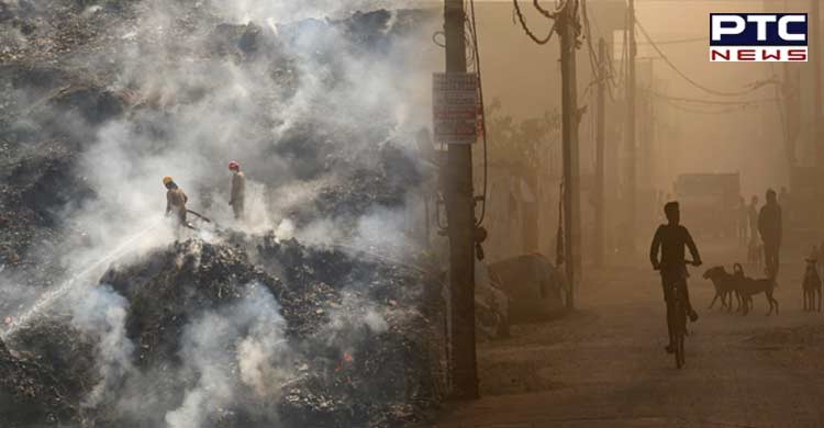 Delhi: Bhalswa landfill site continues to smoulder on 6th straight day