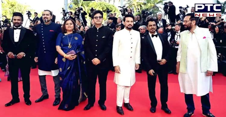 Cannes: Deepika, Tamannaah, Urvashi, Pooja Hegde groove to Mame Khan's 'Ghoomar'