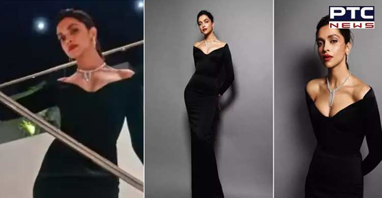 Cannes 2022: Deepika Padukone in black Louis Vuitton gown dazzles