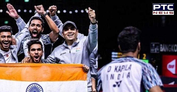 India is into finals of Thomas Cup after 73 years