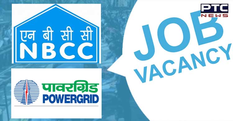 Job openings: NBCC India Limited, Power Grid Corporation invite applications; details inside