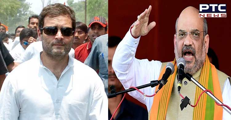 Amit Shah asks Rahul Gandhi to take off 'Italian glasses' to see development done by Modi govt