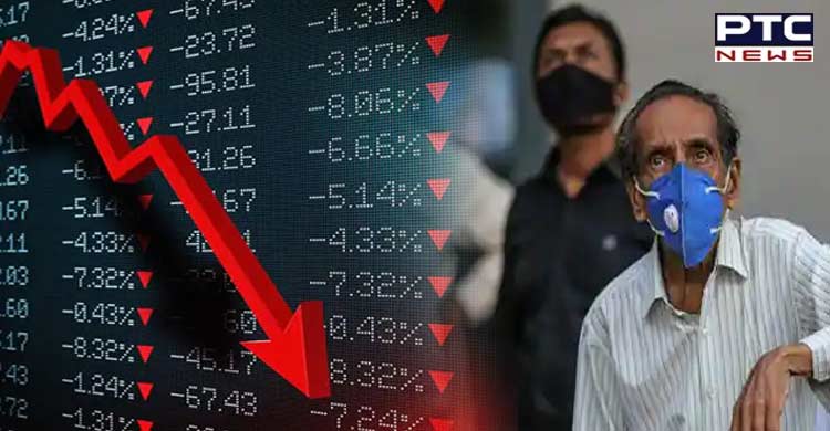 Stock market crash causes loss of Rs 5 lakh crore
