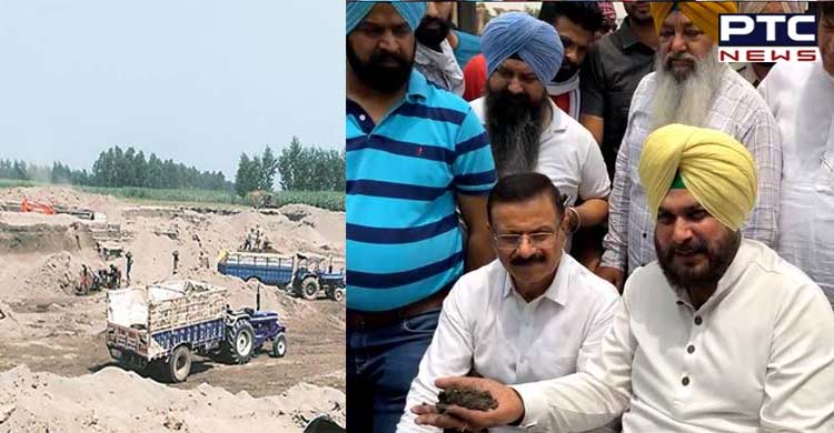 Navjot Sidhu attacks Arvind Kejriwal over illegal sand mining