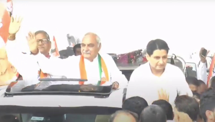 विरोधियों को अपनी ताकत दिखा गए हुड्डा, उदयभान की ताजपोशी के बहाने किया शक्ति प्रदर्शन