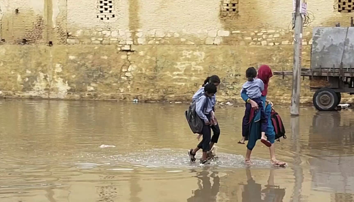 Waterlogging, Charkhi Dadri, rain, haryana, weather