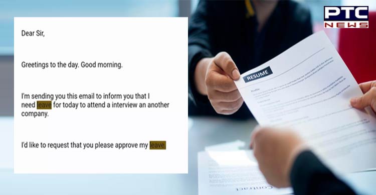Viral post: ‘Need leave to attend interview at another company’; employee’s honest leave application