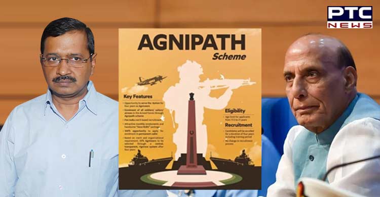 Kejriwal asks Centre to review Agnipath scheme