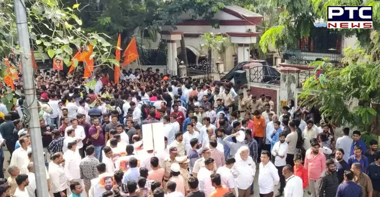 Maharashtra Chief Minister Uddhav Thackeray has handed over portfolios of nine ministers who are camping in Guwahati, to other ministers who are in support of Thackeray.