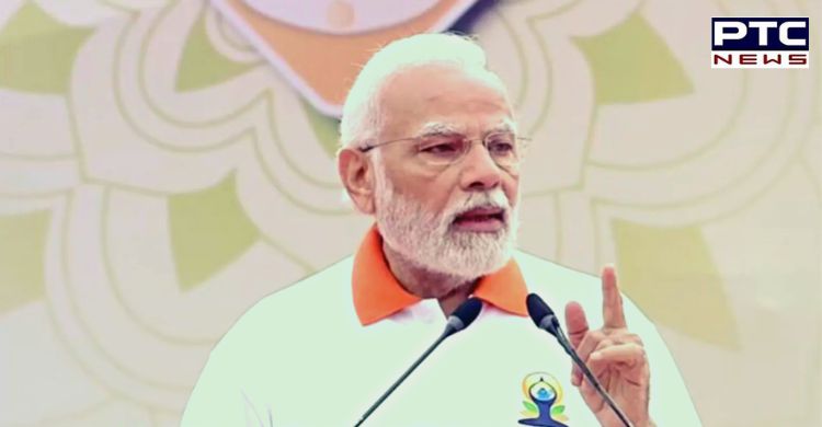PM Modi leads Yoga Day celebrations from Mysuru, says yoga brings peace to society
