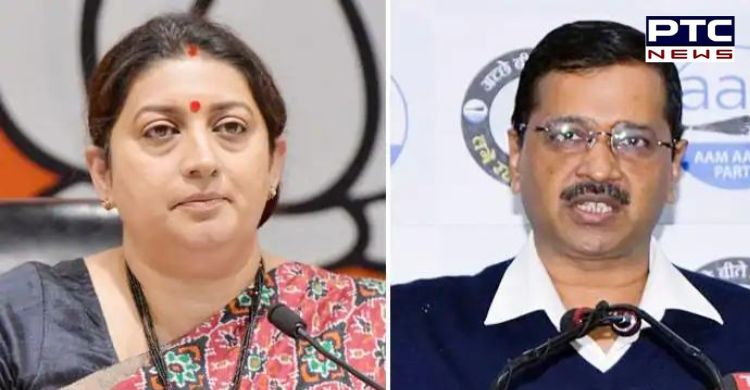 Smriti Irani targets Delhi CM over ED's recovery from Satyendar Jain's residence