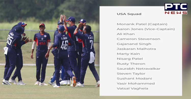 USA announce squad for Men's T20 World Cup Global Qualifier B