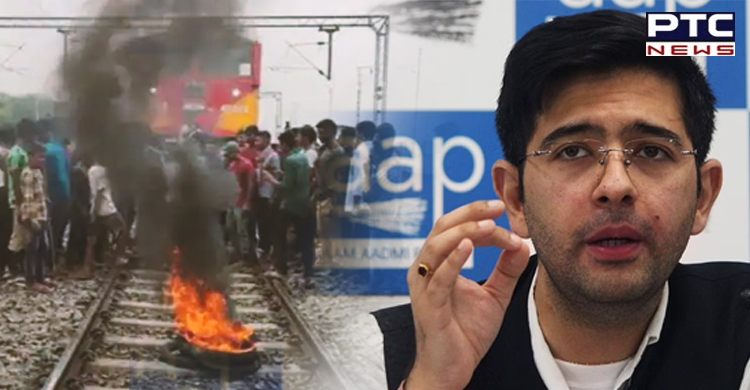 Stop 'trial by fire' of Indian youth: Raghav Chadha writes to Rajnath Singh