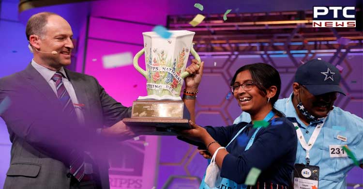 Indian-American Harini Logan wins 2022 Scripps National Spelling Bee