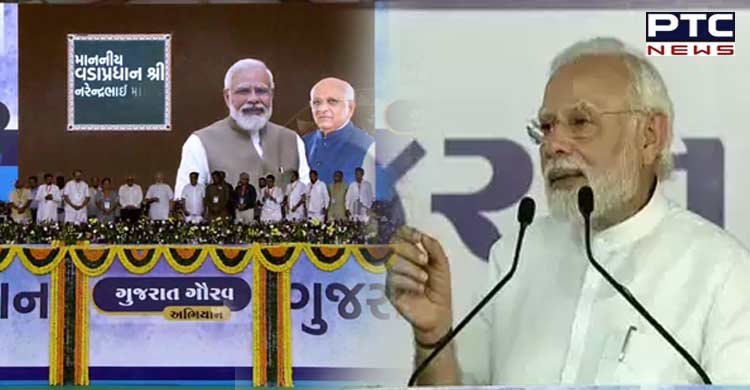 Rapid development in last two decades is pride of Gujarat: PM Modi