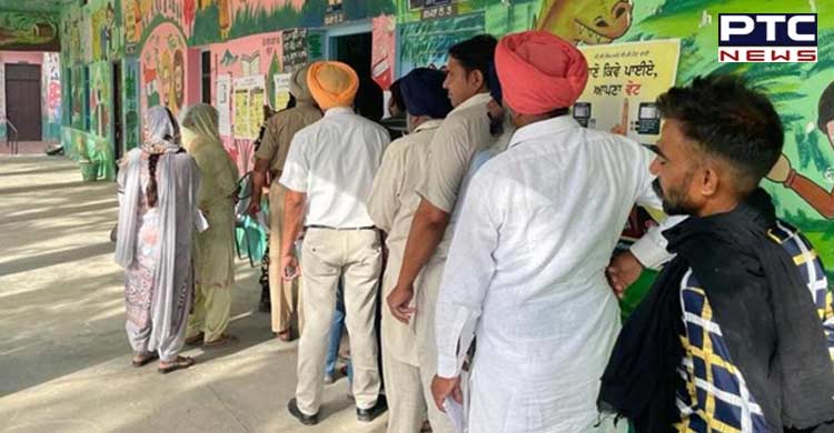 45.30% voter turnout in Sangrur Lok Sabha bypoll; lowest since 1991