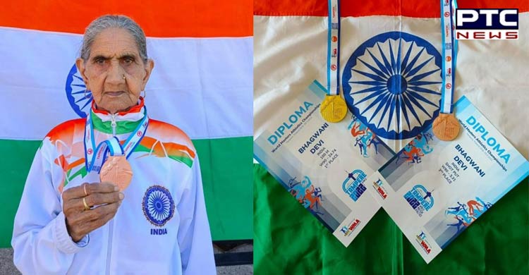 94-year-old Bhagwani Devi clinches medals at World Masters Athletics